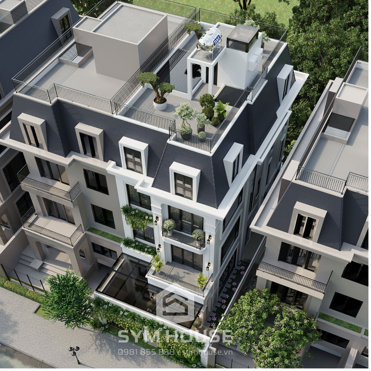 Chung cư cao cấp 249 m2 tại Cầu Giấy Hà Nội